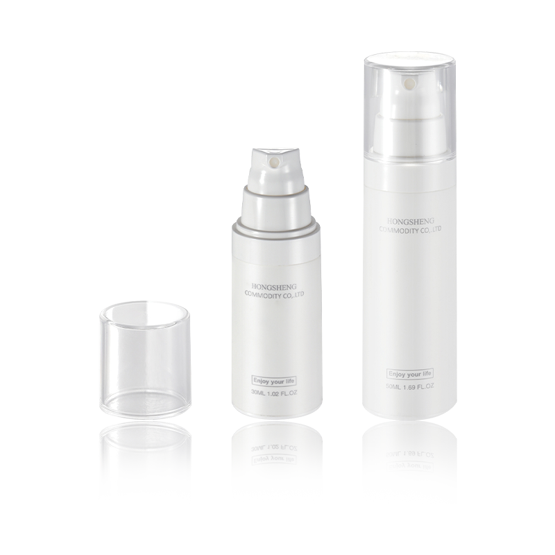 شیشه 30ML 50ML ضد نشتی بطری بدون هوا برای لوازم آرایش HS-021B