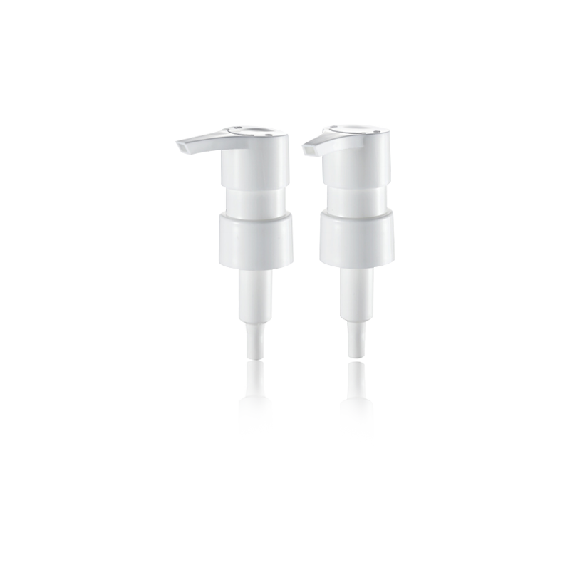 سر پمپ لوازم آرایشی شفاف کریستال توزیع کننده مایع-HY24A-66