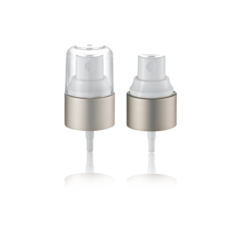 لوسیون/پمپ اسپری لوازم آرایشی HY24A-13 24/410 آلومینیومی برقی نیم درب 0.25 سی سی برای بطری